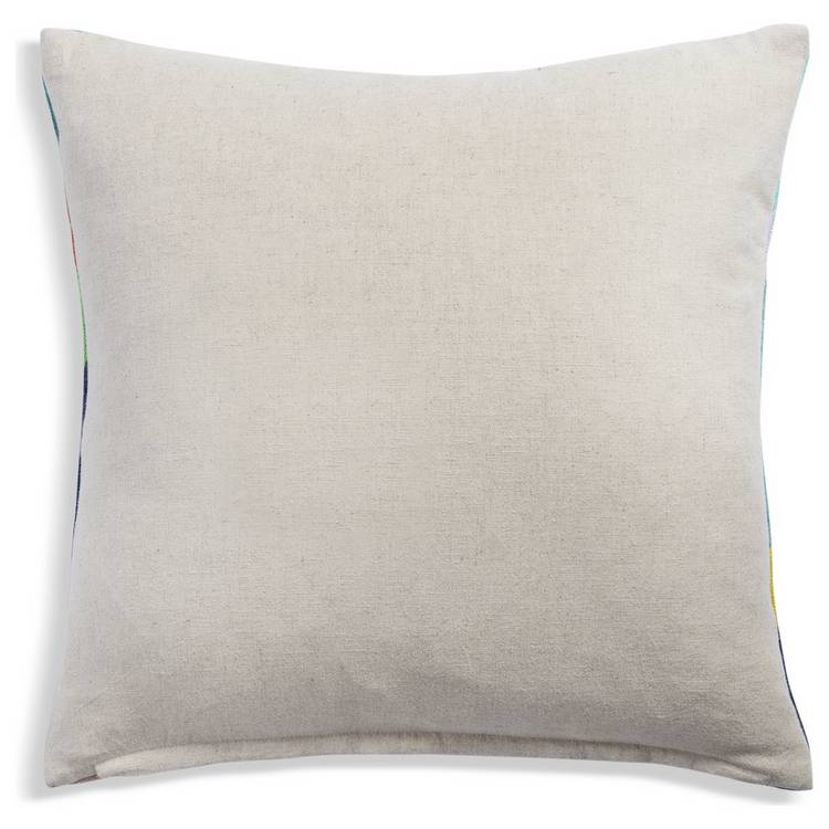 Habitat 60 Levi embroidered cushion 43x43cm - British product