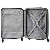 Featherstone foldable suitcase black cabin size, imported from the UK