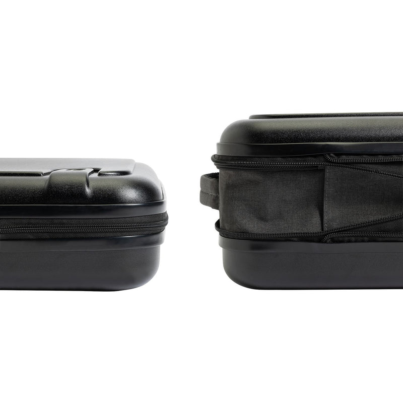 Featherstone foldable suitcase black cabin size, imported from the UK