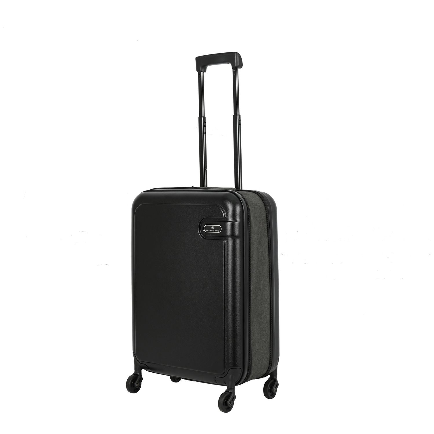 Featherstone foldable suitcase black cabin size, imported from the UK