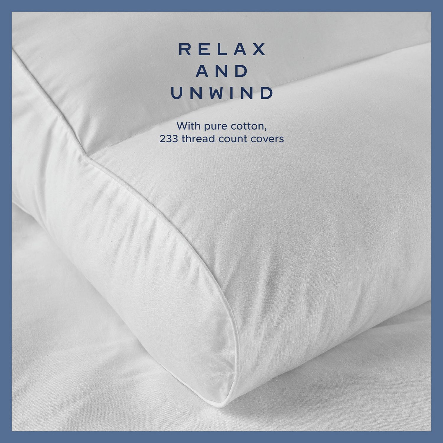 Snuggledown Hotel Collection Back & Neck Support Pillow 74x48cm (British brand)