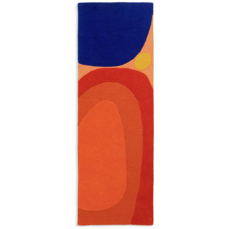 Habitat Ripple Runner wool rug 66x200cm - British product