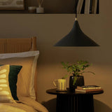 Habitat Spun Cone pendant light black - British product