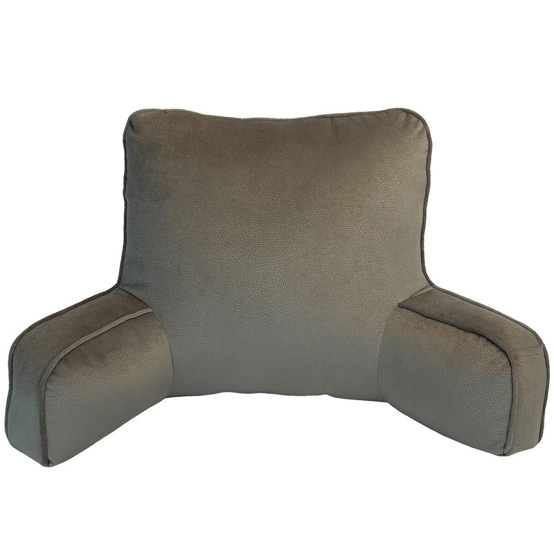 Sutton Place faux suede backrest pillow in 3 colours (British brand)