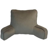 Sutton Place faux suede backrest pillow in 3 colours (British brand)
