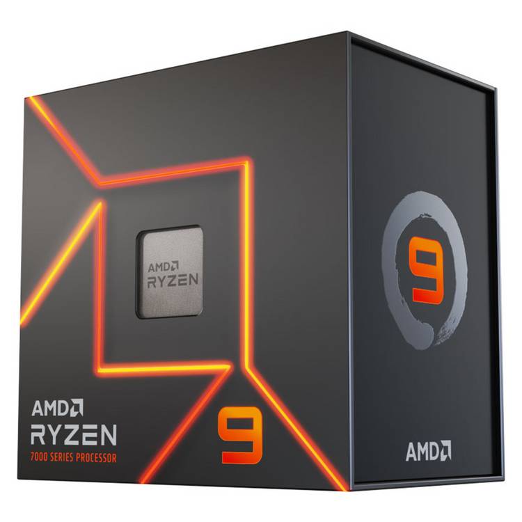 AMD Ryzen 9 7900X processor AM5 socket - British product