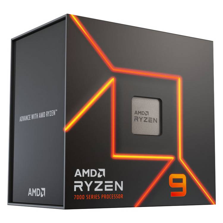 AMD Ryzen 9 7900X processor AM5 socket - British product