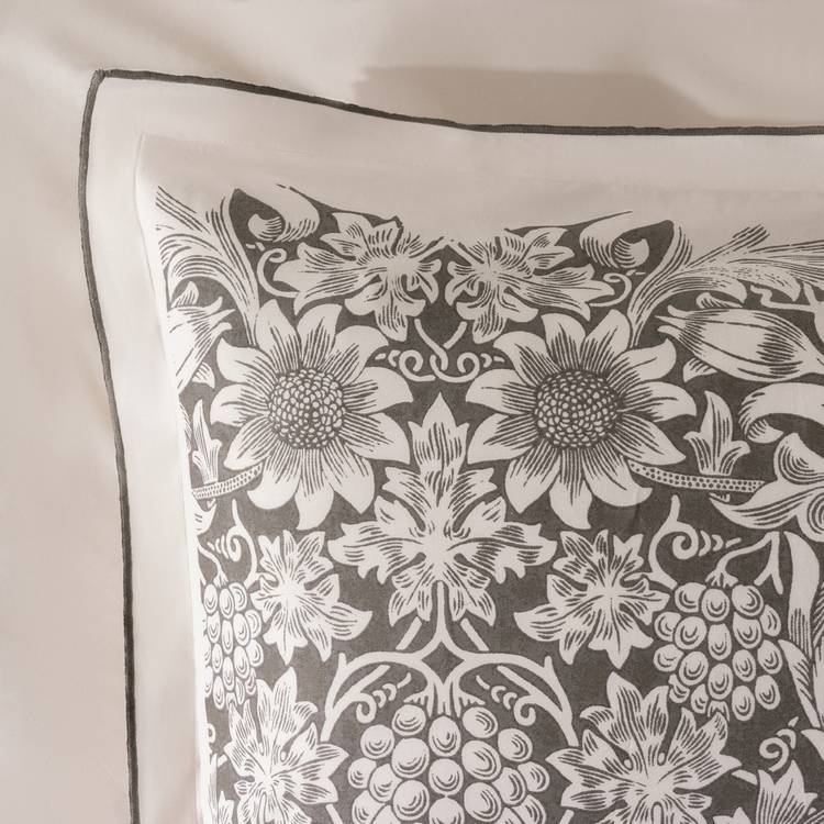 Habitat x Morris & Co. sunflower woodblock bedding single - British product