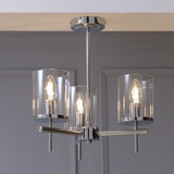 Argos Home uplighter ceiling light chrome finish - British product