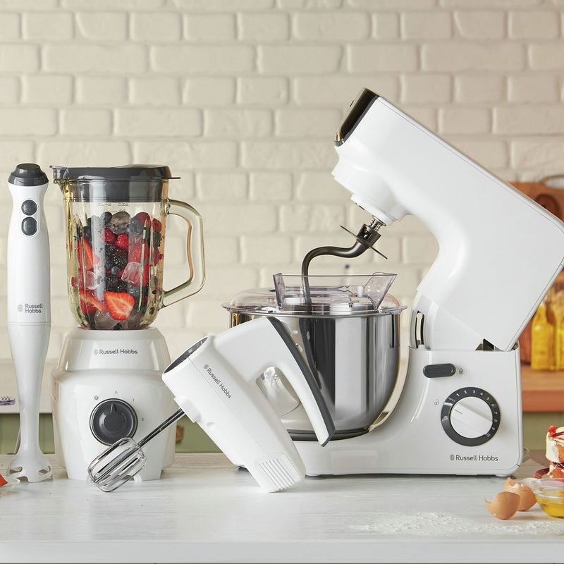 Russell Hobbs Go Create white stand mixer (British brand)