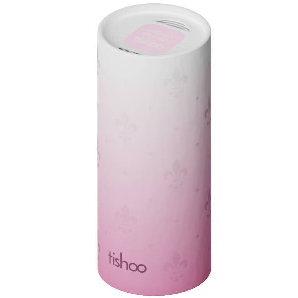 tishoo Tissues with Hyaluronic Acid, Pink/Rose 4 tubes