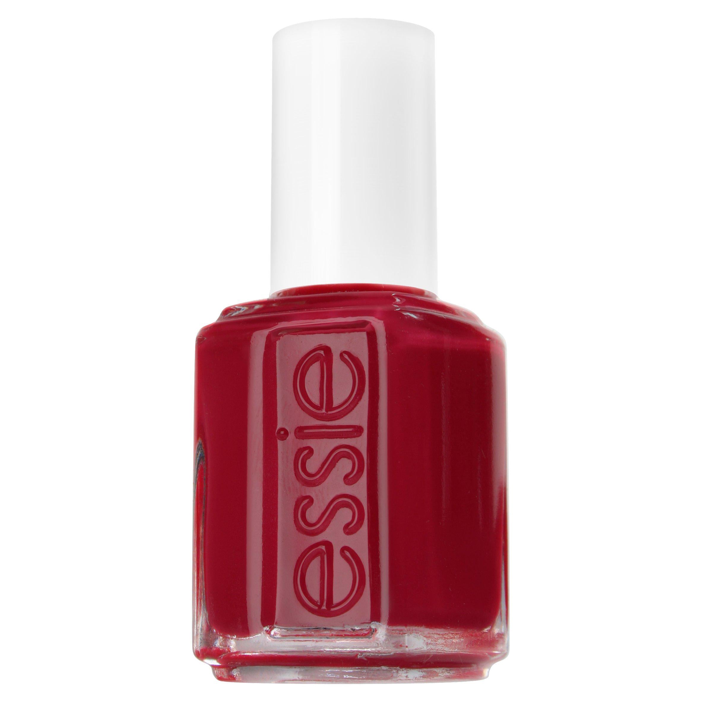 Essie 56 Fishnet Stockings Dark Red Nail Polish 13.5ml GOODS Sainsburys   