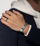 Messika Move Titanium bangle with white diamonds 0.23ct, UK version