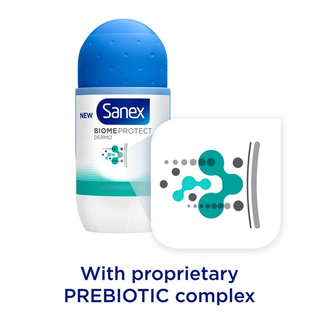 Sanex BiomeProtect Moisturising Roll On Deodorant   50ml