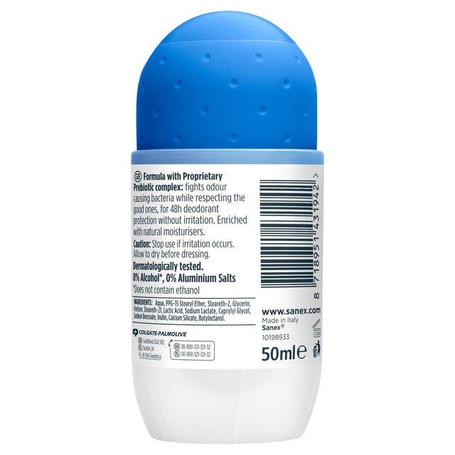 Sanex BiomeProtect Moisturising Roll On Deodorant   50ml