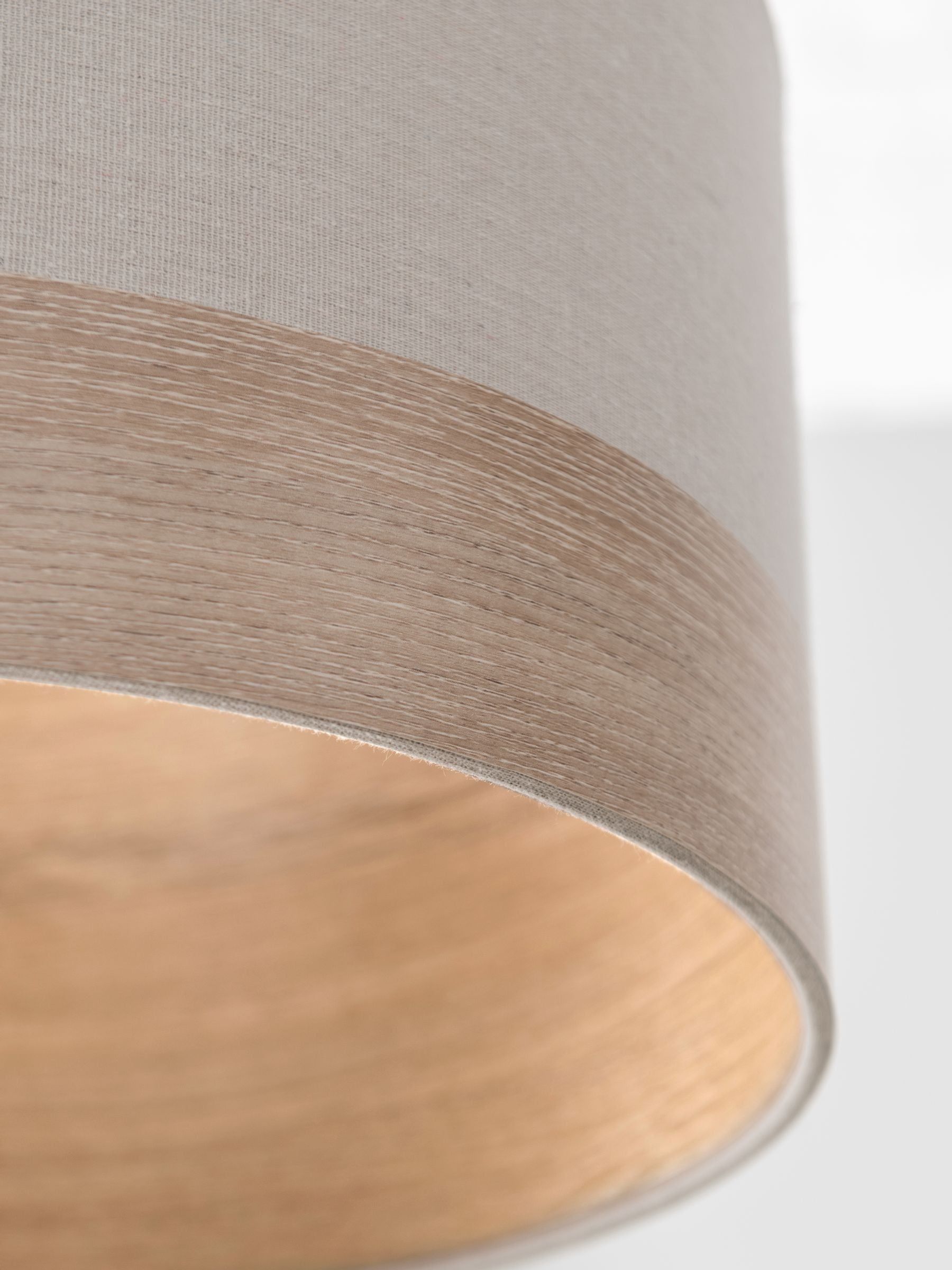 Natural Malmo Easy Fit lamp shade 40cm (British brand)