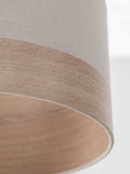Natural Malmo Easy Fit lamp shade 40cm (British brand)