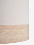 Natural Malmo Easy Fit lamp shade 40cm (British brand)