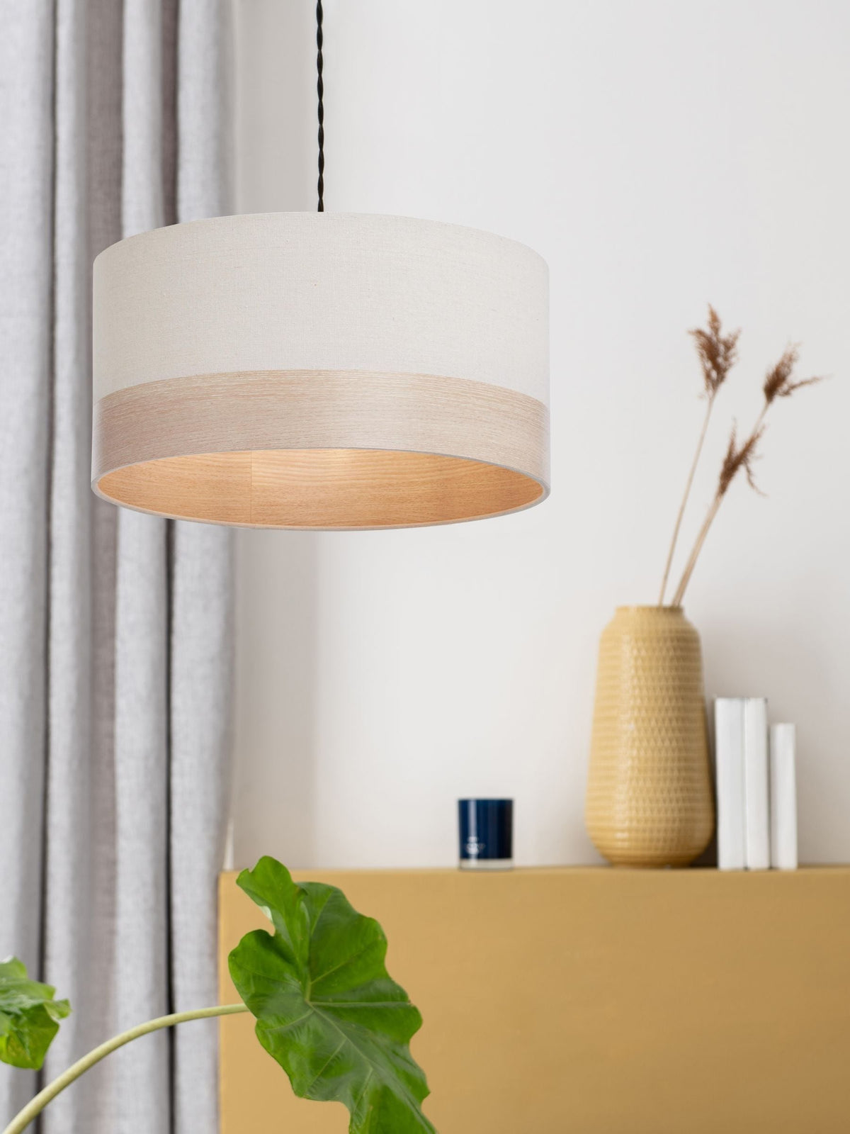 Natural Malmo Easy Fit lamp shade 40cm (British brand)