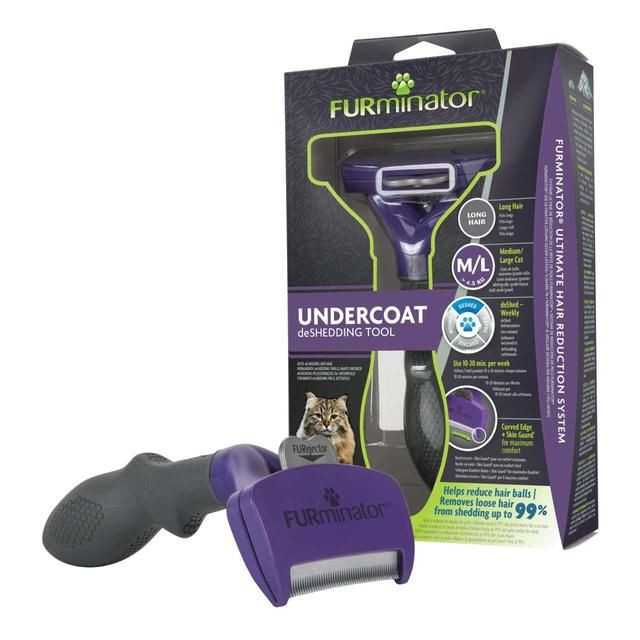 FURminator Medium/Large Cat Undercoat Tool - Long Hair GOODS M&S   