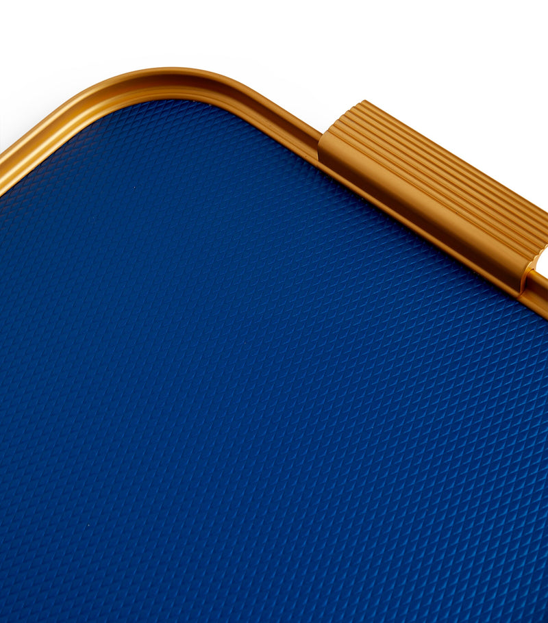 Kaymet Ribbed Metal Tray 46cm x 30cm, UK version