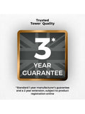 Tower grey 16-piece dinnerware set (British brand)