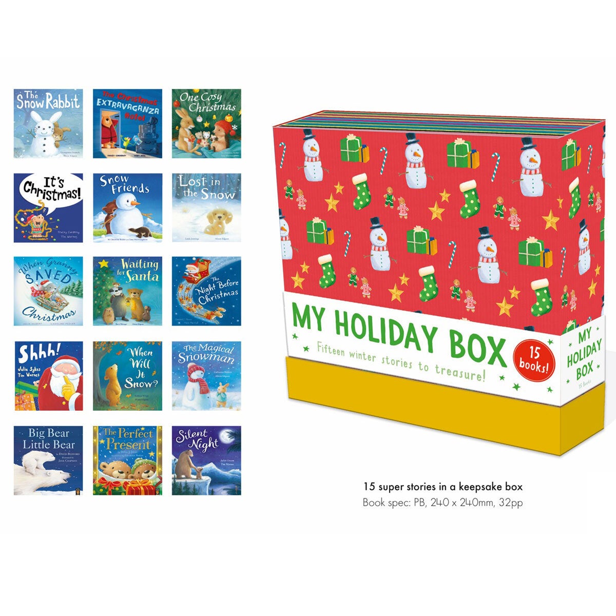 Children's 15-book keepsake box set, UK version