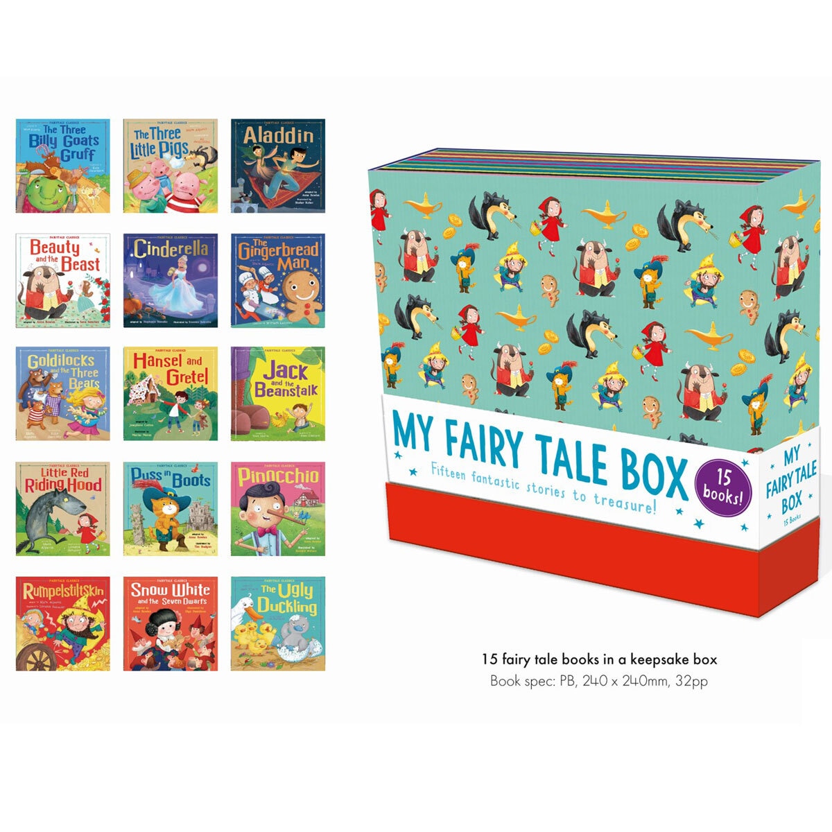 Children's 15-book keepsake box set, UK version