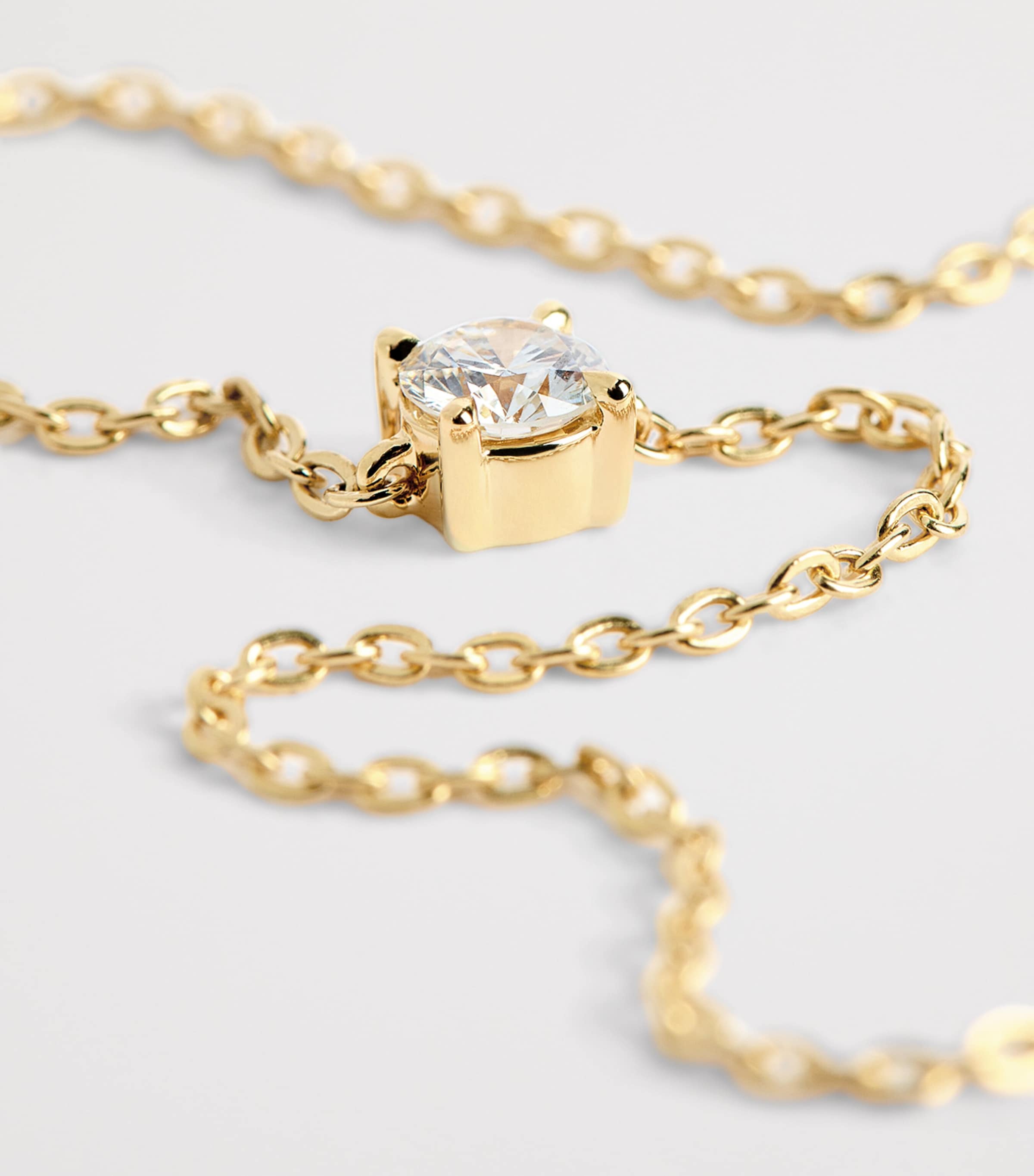 Harrods yellow gold diamond bracelet 0.25ct - British product