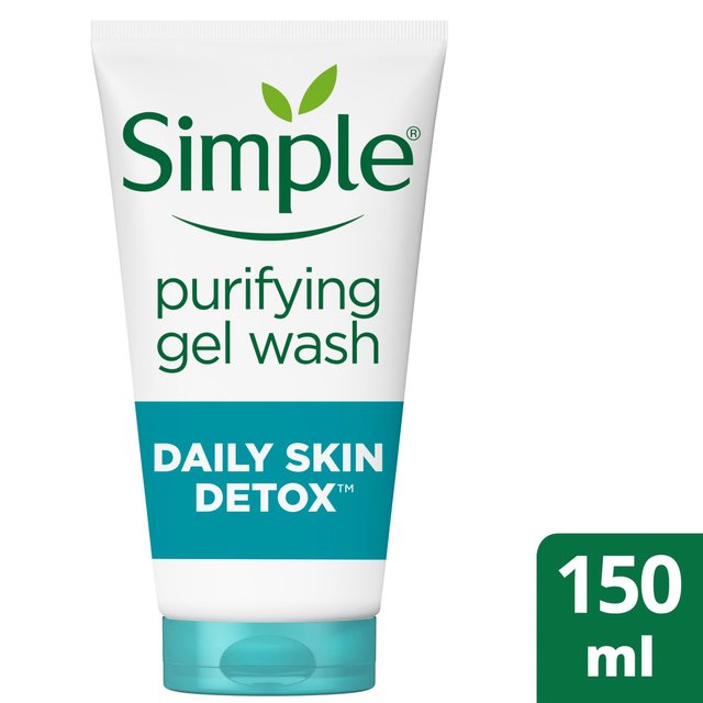 Simple Detox Purifying Face Wash   150ml GOODS M&S   