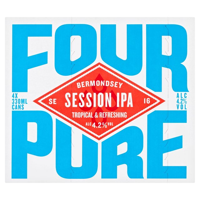 Fourpure Session IPA   4 x 330ml GOODS M&S   