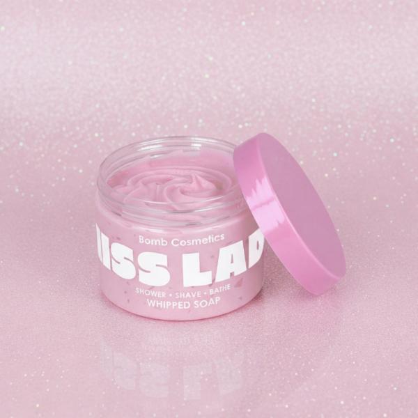 Bomb Cosmetics Miss Lady Whipped Soap 140g, imported from the UK