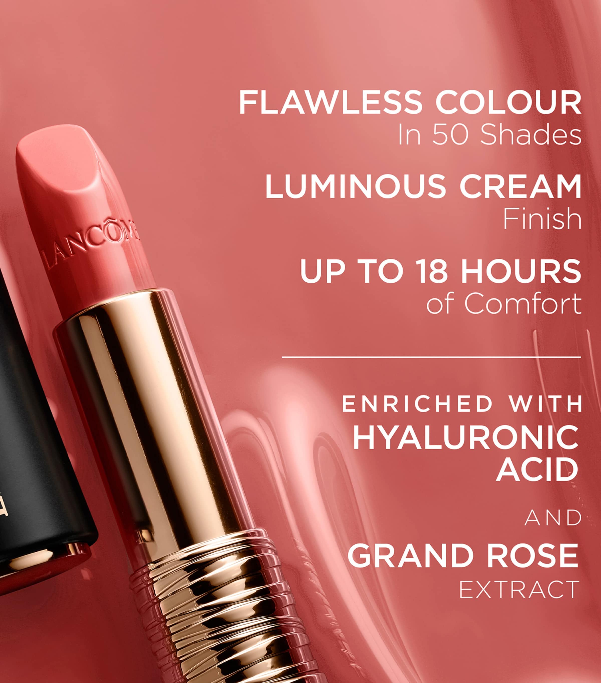 Lancôme L'Absolu Rouge Cream Lipstick, UK version