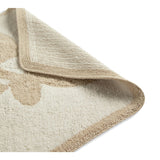 Habitat floral bee bath mat beige 75x65cm - British product