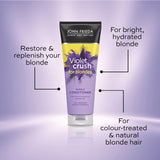 John Frieda Sheer Blonde Correcting Purple Conditioner for Blonde Hair   250ml GOODS M&S   