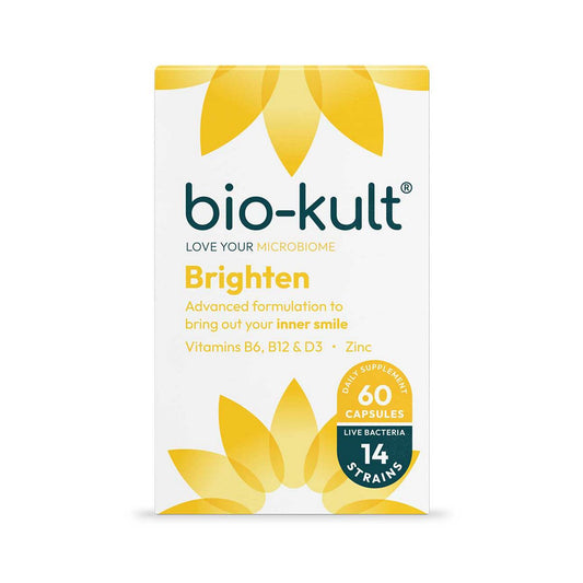 Bio-Kult Brighten Gut Supplement with Vitamin D - 60 Capsules GOODS Boots   