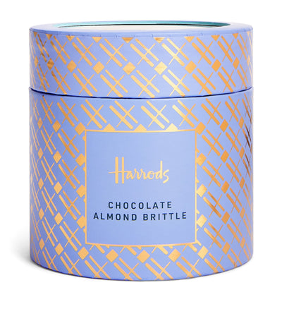 Harrods Harrods Chocolate Almond Brittle Luxury Chocolate Brittle 325g- Buy online at McGrocer