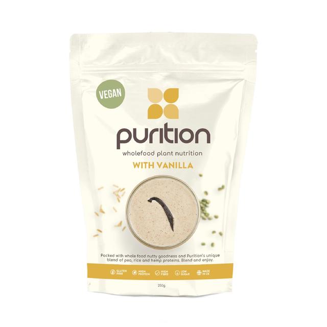 Purition Vanilla Vegan Wholefood Nutrition Powder    250g