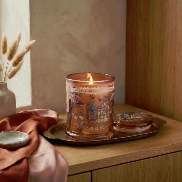 Candlelight pomegranate cassis candle (British brand)