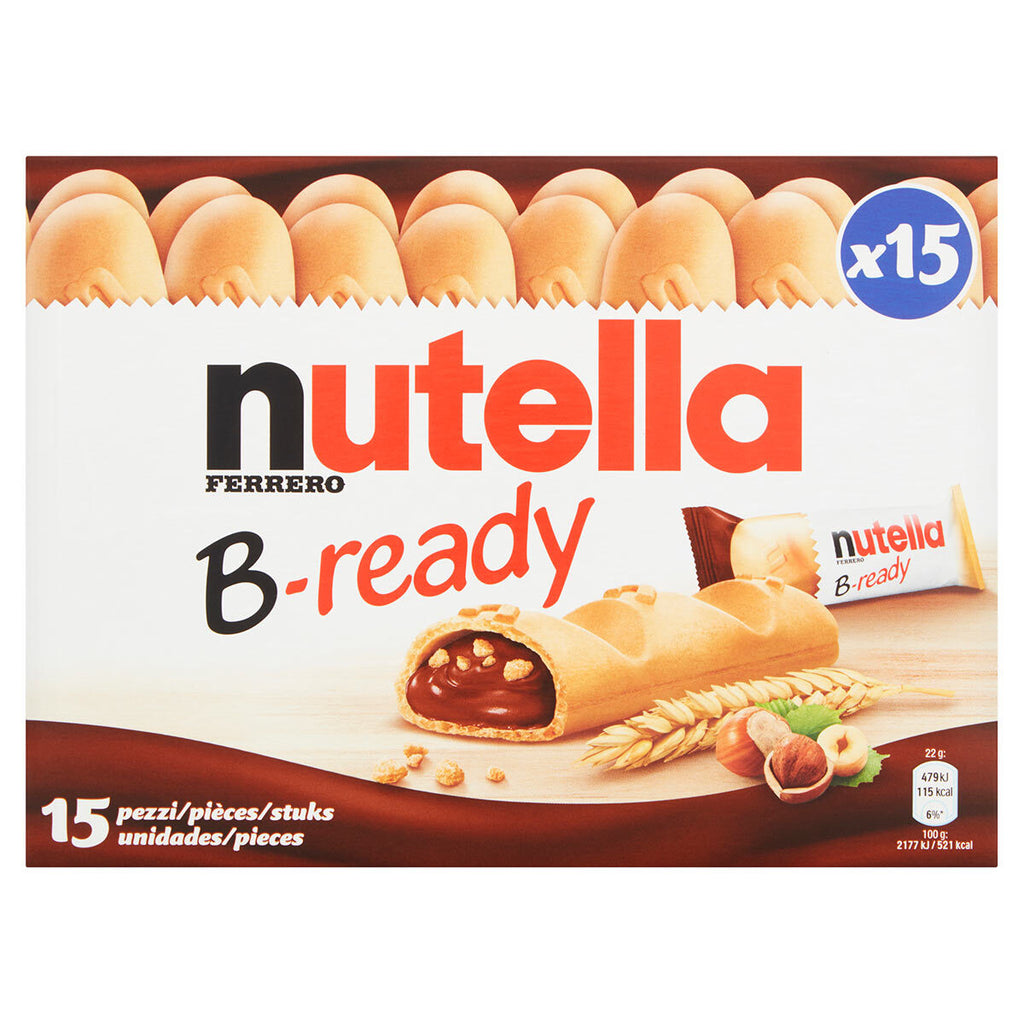 Nutella B-Ready, 15 x 22g