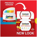 Centrum Fruity Chewables Multivitamins with Vitamin D & C Tablets   30 per pack GOODS M&S   