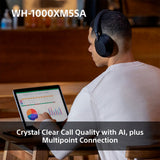 Sony WH-1000XM5 over-ear wireless headphones black, UK version