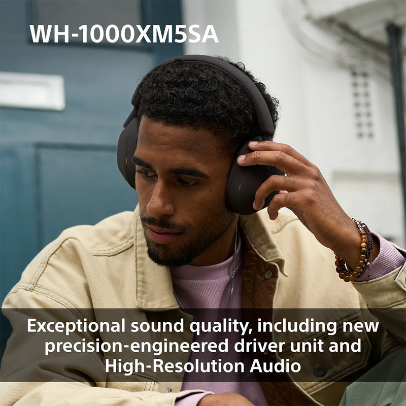 Sony WH-1000XM5 over-ear wireless headphones black, UK version