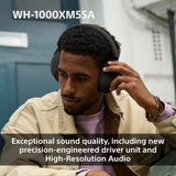 Sony WH-1000XM5 over-ear wireless headphones black, UK version
