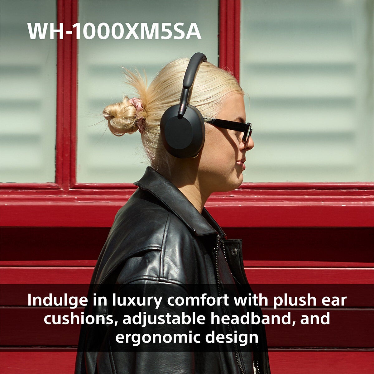 Sony WH-1000XM5 over-ear wireless headphones black, UK version