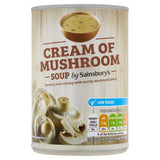 Sainsbury's Cream Of Mushroom Soup 400g Soups Sainsburys   