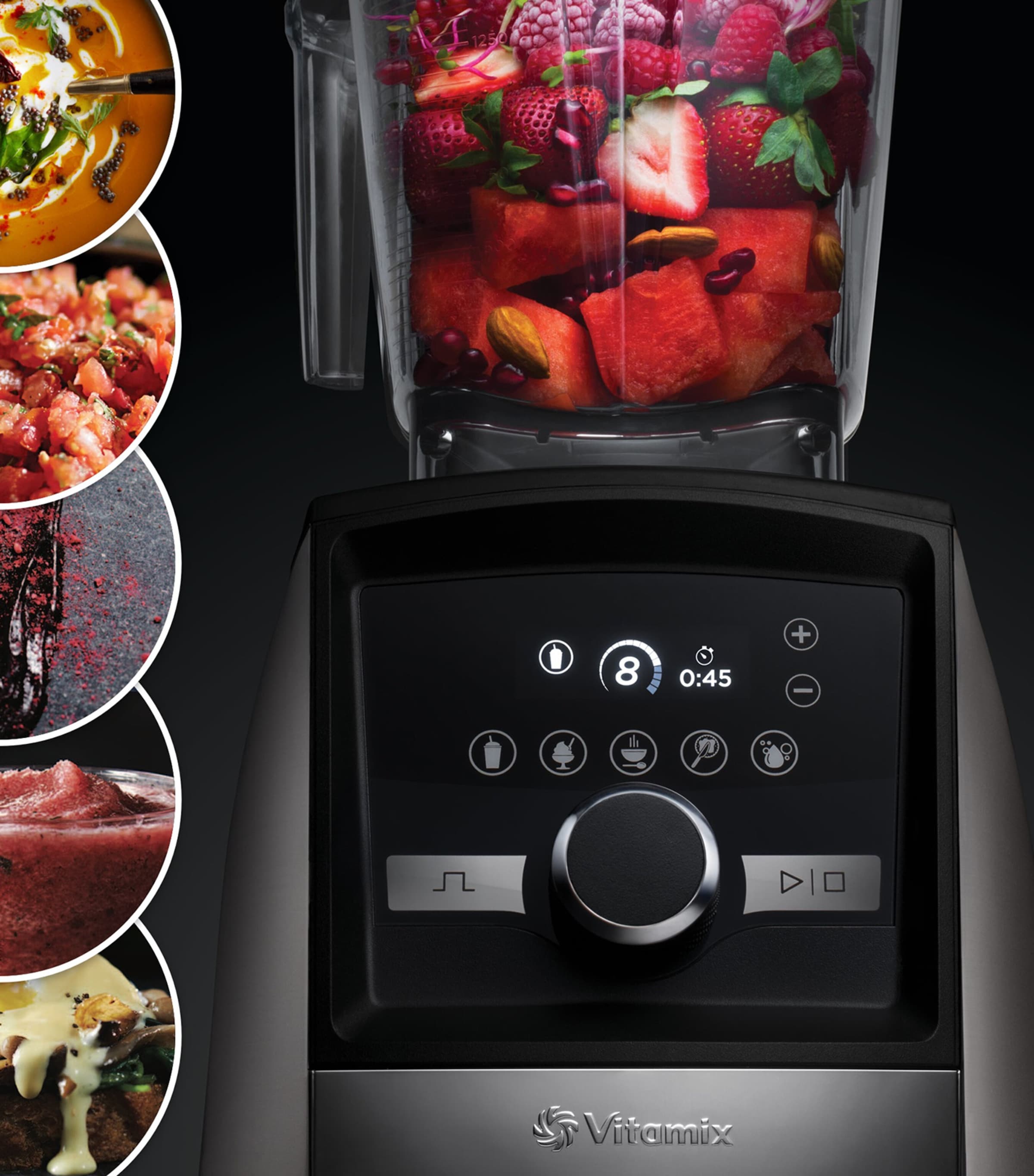 Vita Mix Ascent A3500 blender with 64-ounce container (British brand)