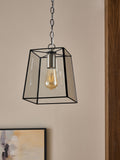 Warwick Black pendant ceiling light 35cm (British brand)