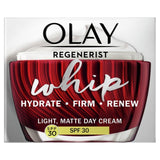 Olay Regenerist Whip Light as Air Anti-Ageing Moisturiser with SPF30   50ml GOODS M&S   