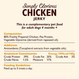 Lily's Kitchen Simply Glorious Chicken Jerky for Dogs   70g GOODS M&S   